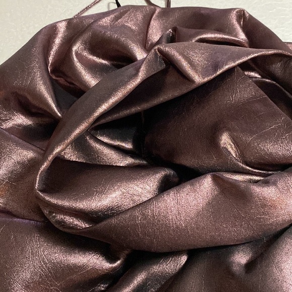 Zara  COCKTAIL PARTY VOLUMINOUS FLOWER MINI STRAPLESS DRESS JEWEL METALLIC - Picture 13 of 13